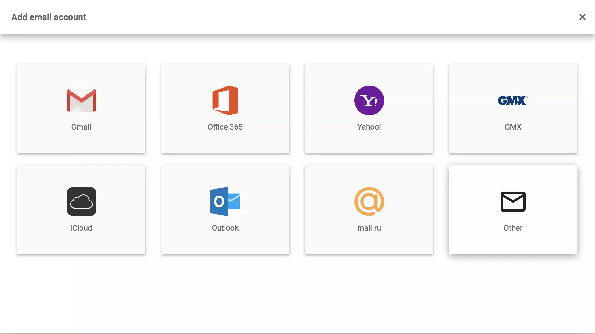 Configurarea LiveAgent cu selectarea de email