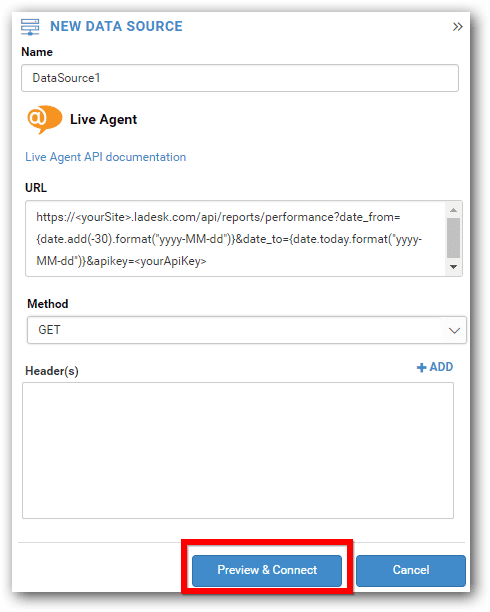 Buton Bold BI Preview and Connect