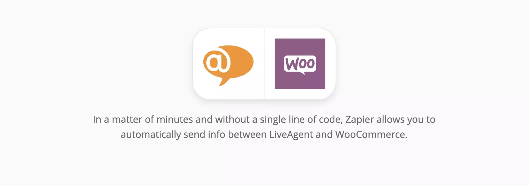Integrări LiveAgent și WooCommerce pe Zapier