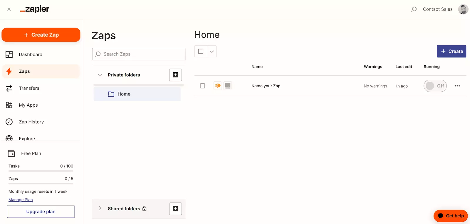 Prezentare generală a Zaps
