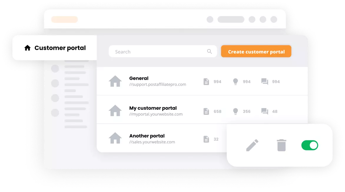 Caracteristica de bază de cunoștințe multiplă în LiveAgent