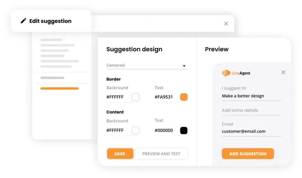 Feedback și sugestii