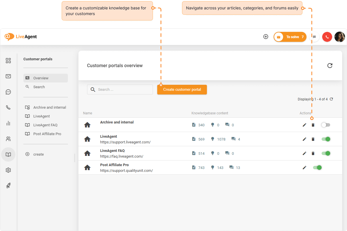 Completați cu conținut