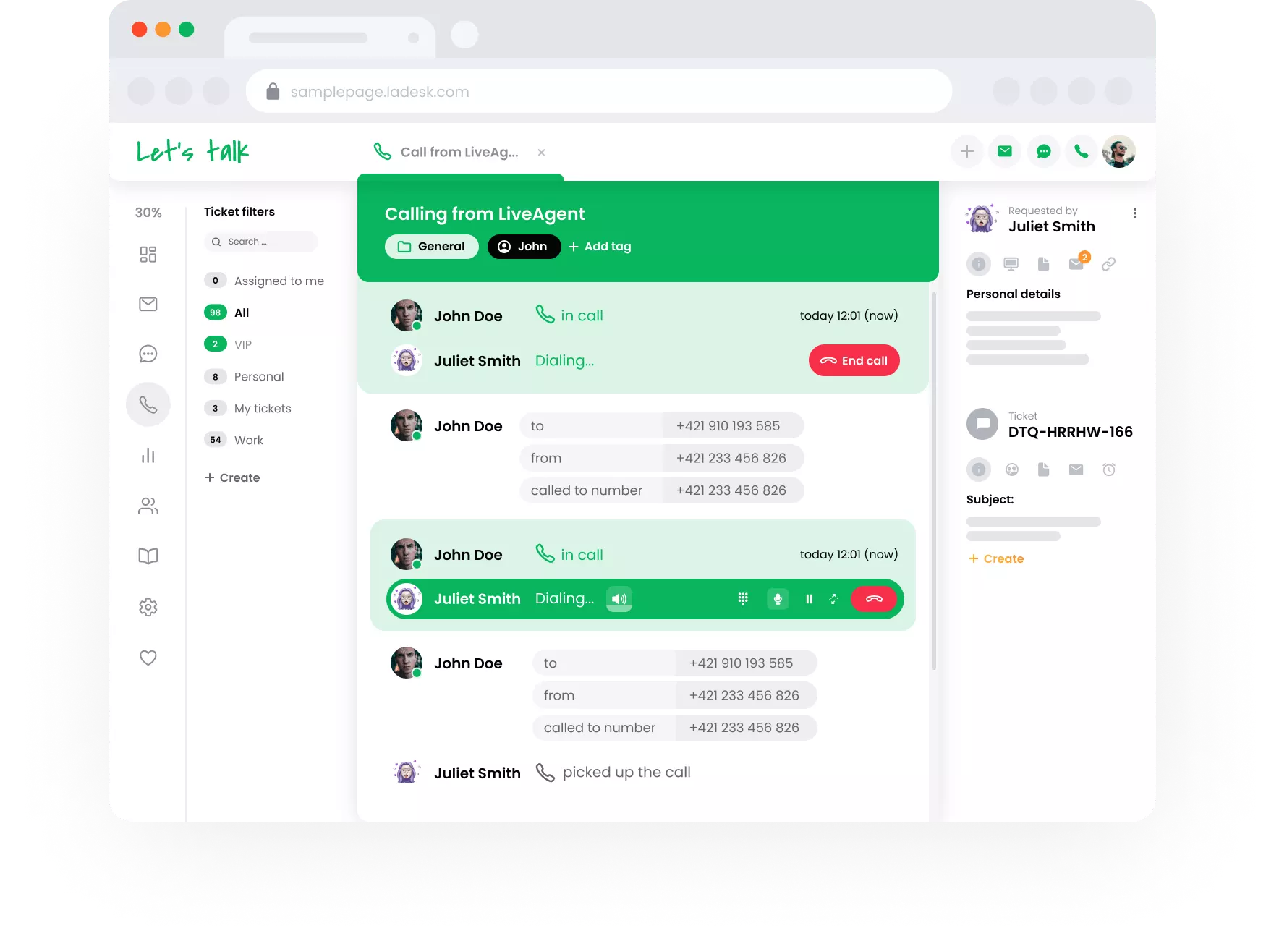 LiveAgent echipează agenții dvs. pentru succes